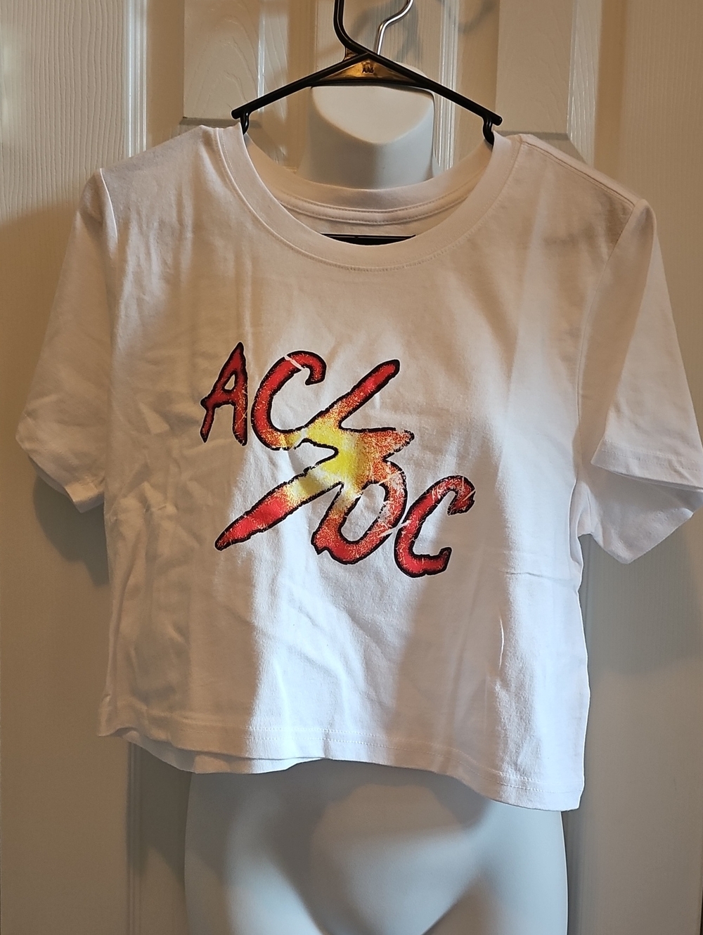 Promesa Vitage Canvas AC/ DC License Shirt NWOT
